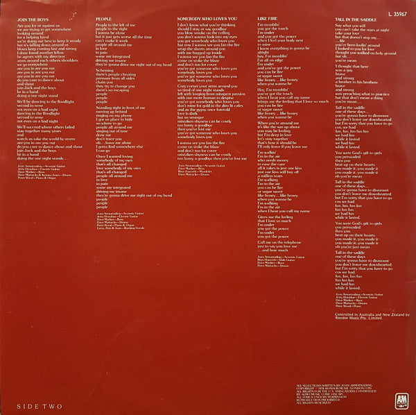 Joan Armatrading – Joan Armatrading LP vinyl record, image 6 of 6