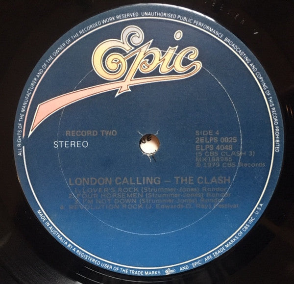 The Clash – London Calling (2xLP) LP vinyl record, image 6 of 10