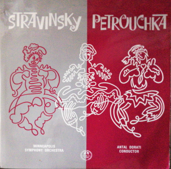 Igor Stravinsky, Minneapolis Symphony Orchestra, Antal Dorati – Petrouchka (Complete Ballet) LP vinyl record, image 1 of 4