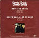 Cheap Trick – Don't Be Cruel 7" vinyl record, image 2 of 4