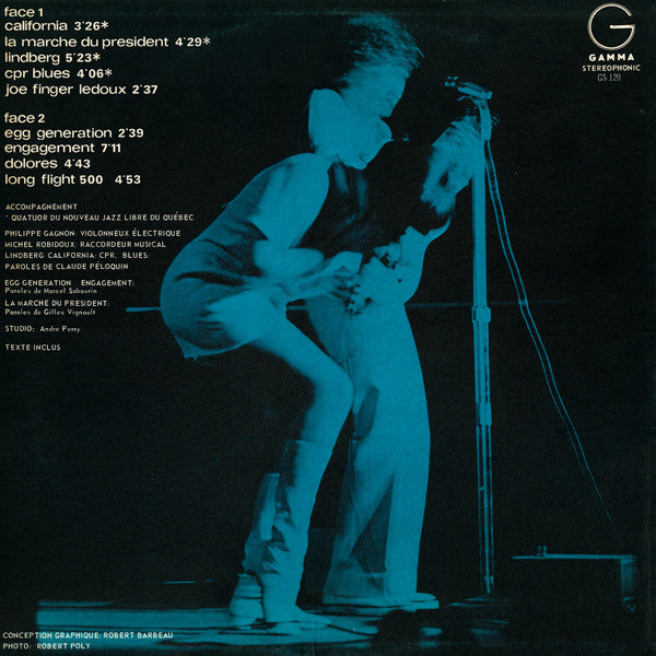 Robert Charlebois, Louise Forestier – Robert Charlebois Avec Louise Forestier LP vinyl record, image 2 of 6