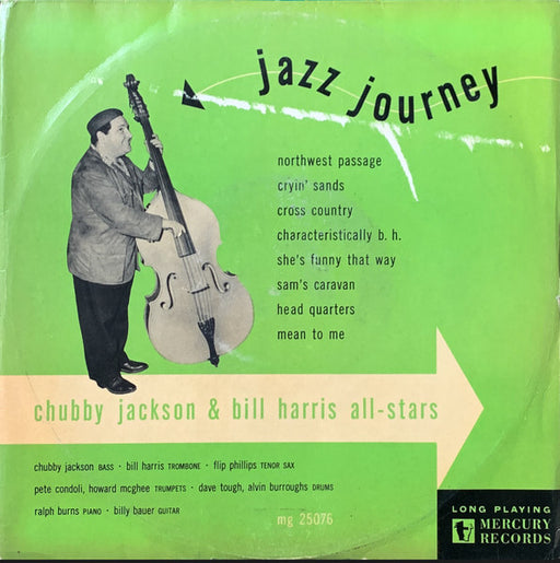 Chubby Jackson & Bill Harris All-Stars – Jazz Journey 10" vinyl record, image 1 of 4