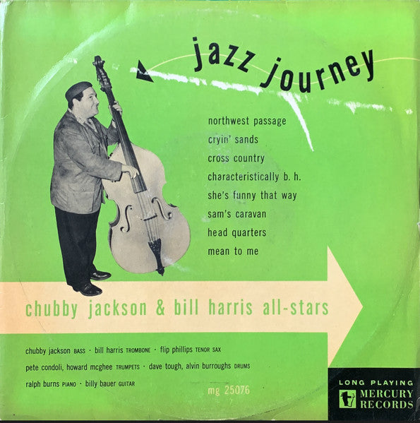 Chubby Jackson & Bill Harris All-Stars – Jazz Journey 10" vinyl record, image 1 of 4