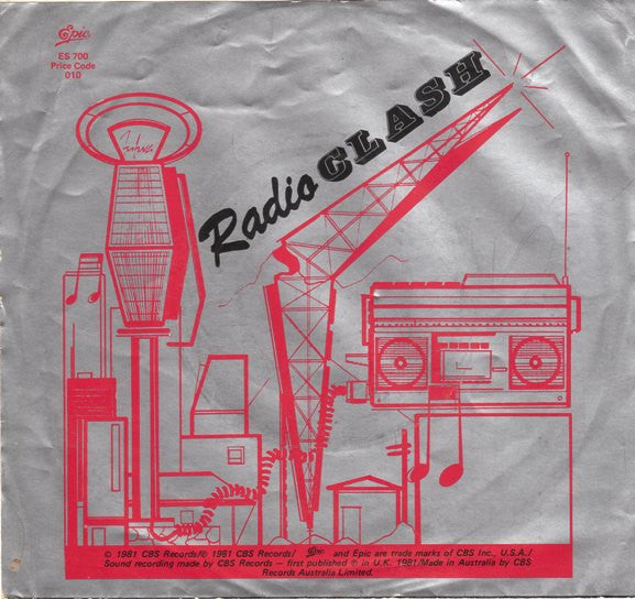 The Clash – This Is Radio Clash 7" vinyl record, image 2 of 4