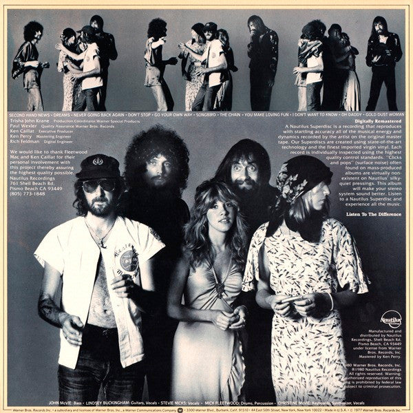 Fleetwood Mac – Rumours LP vinyl record, image 2 of 6