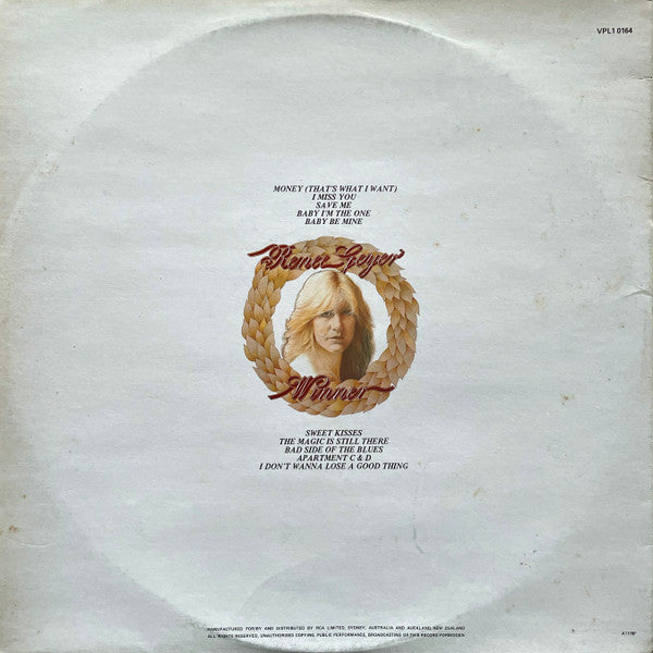 Renee Geyer – Winner LP vinyl record, image 2 of 6