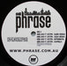 Phrase – Here Now / Talk With Force 12" vinyl record, image 1 of 2