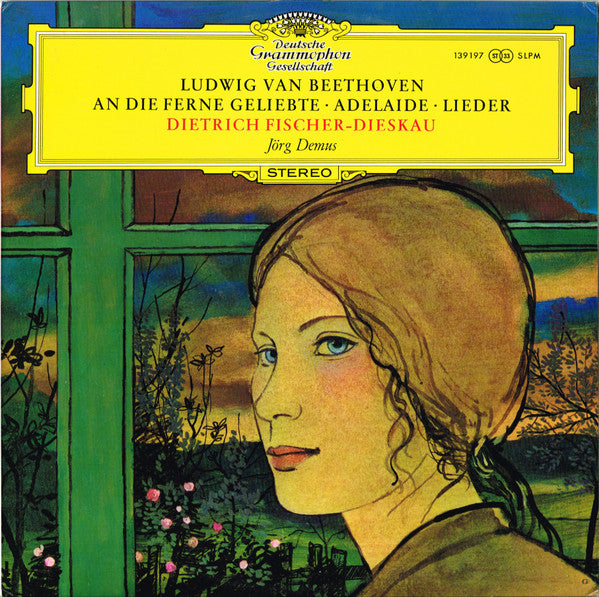 Ludwig van Beethoven, Dietrich Fischer-Dieskau, Jörg Demus – An Die Ferne Geliebte, Lieder LP vinyl record, image 1 of 7