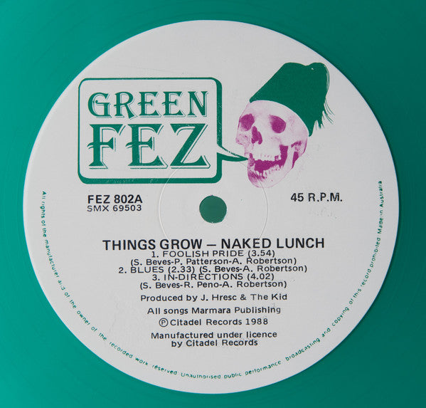 Naked Lunch – Things Grow 12" vinyl record, image 4 of 5