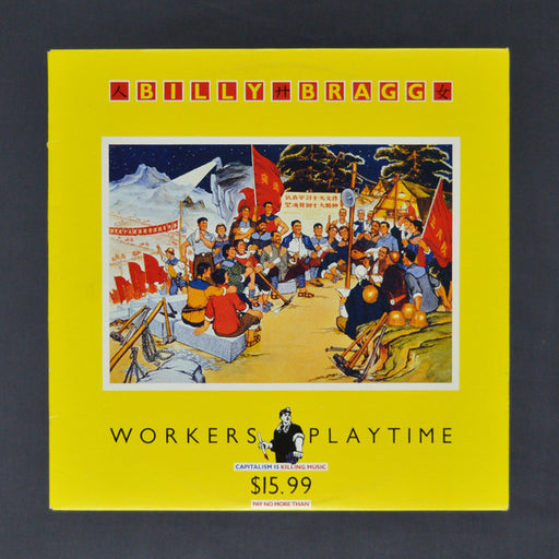 Billy Bragg – Workers Playtime LP vinyl record, image 1 of 2