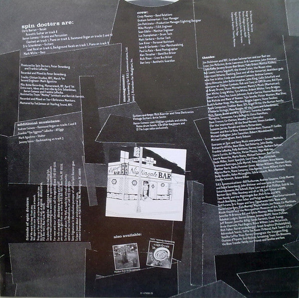 Spin Doctors – Turn It Upside Down LP vinyl record, image 8 of 8
