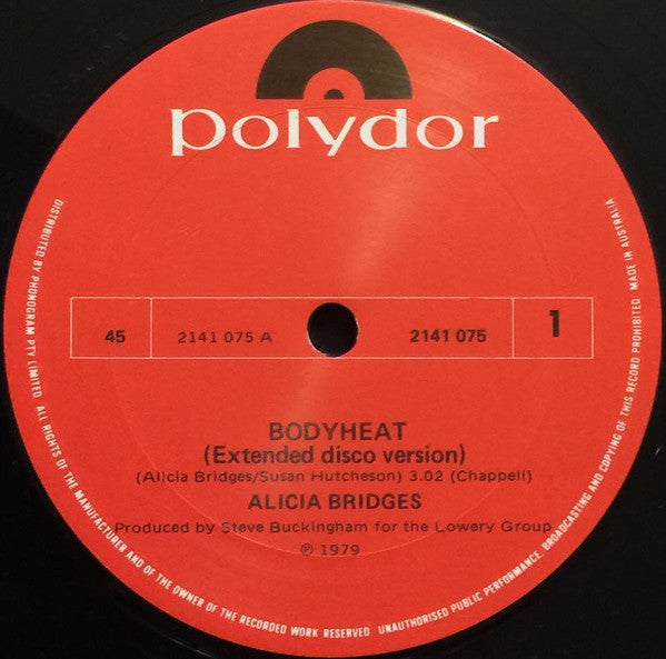 Alicia Bridges – Body Heat