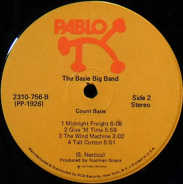 Count Basie – Basie Big Band LP vinyl record, image 4 of 4
