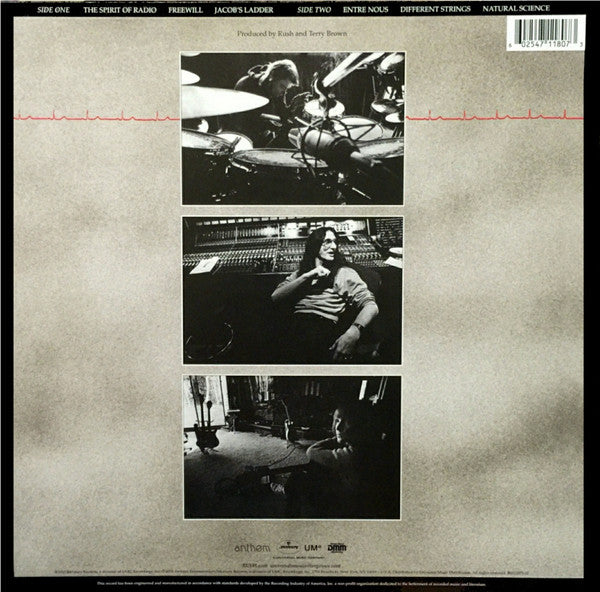 Rush – Permanent Waves LP vinyl record, image 2 of 7