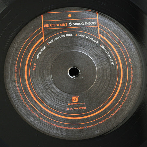 Lee Ritenour – 6 String Theory (2xLP) LP vinyl record, image 3 of 3