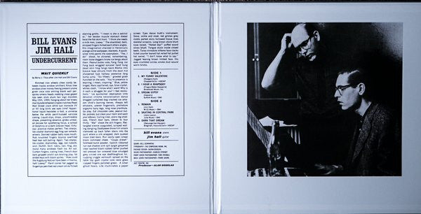 Bill Evans, Jim Hall – Undercurrent LP vinyl record, image 2 of 5