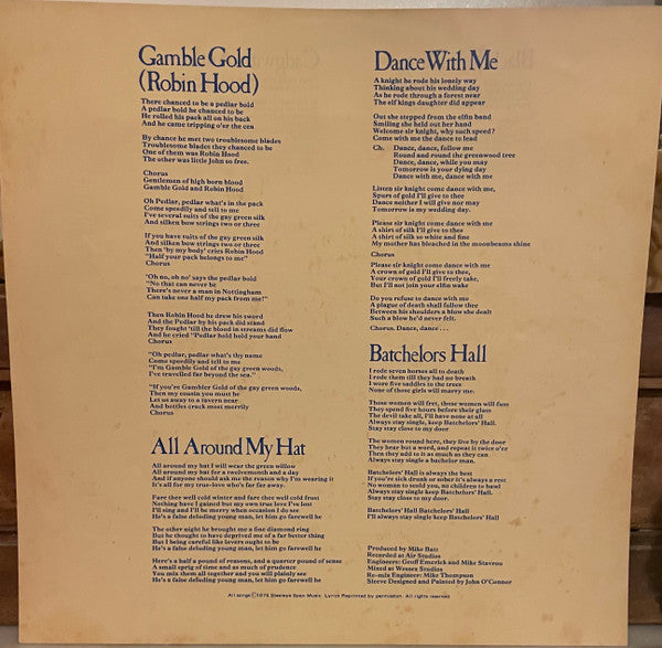 Steeleye Span – All Around My Hat LP vinyl record, image 5 of 9