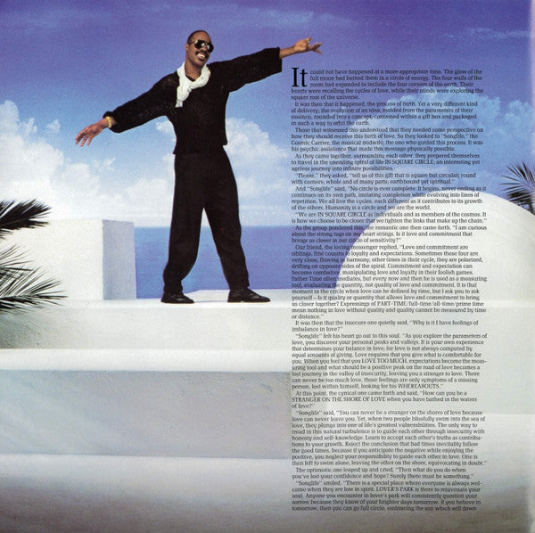 Stevie Wonder – In Square Circle LP vinyl record, image 8 of 10