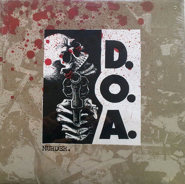 D.O.A. – Murder. LP vinyl record, image 1 of 5