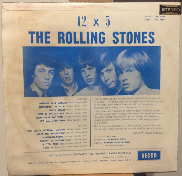 The Rolling Stones – 12 X 5 LP vinyl record, image 2 of 4