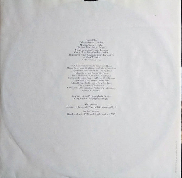 Thin Lizzy – Renegade LP vinyl record, image 7 of 7