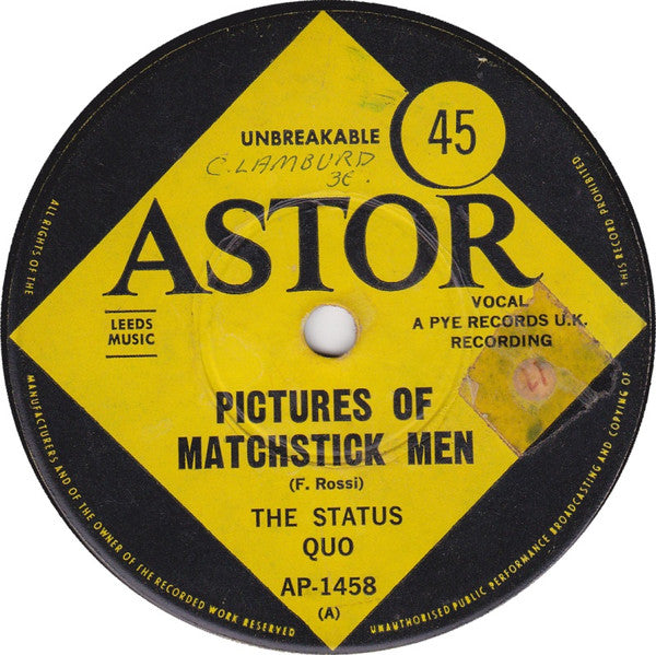 Status Quo – Pictures Of Matchstick Men