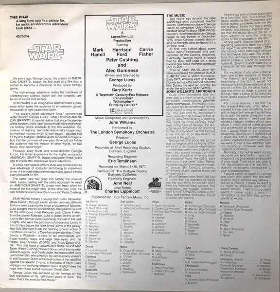John Williams, London Symphony Orchestra – Star Wars (2xLP) LP vinyl record, image 9 of 10