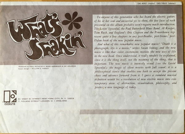Various – What's Shakin' LP vinyl record, image 5 of 7