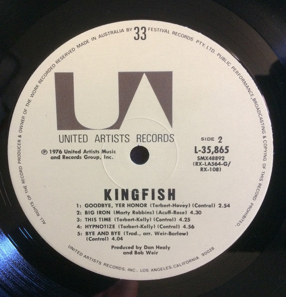 Kingfish – Kingfish LP vinyl record, image 3 of 4