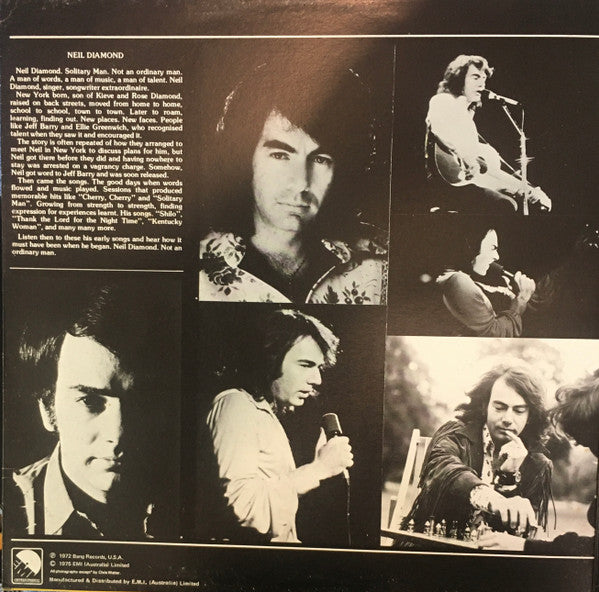 Neil Diamond – Solitary Man LP vinyl record, image 6 of 8