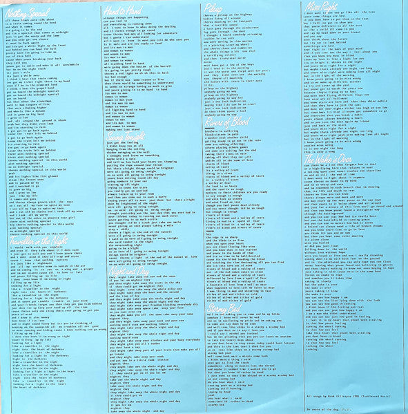 Mark Gillespie – Sweet Nothing LP vinyl record, image 5 of 6
