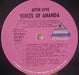 Voices Of Ananda – After Love LP vinyl record, image 5 of 10