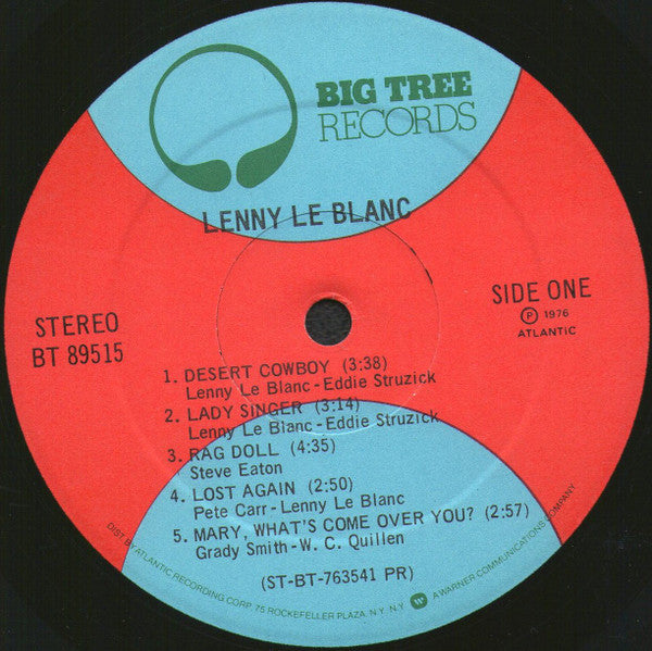 Lenny LeBlanc – Lenny LeBlanc LP vinyl record, image 3 of 6