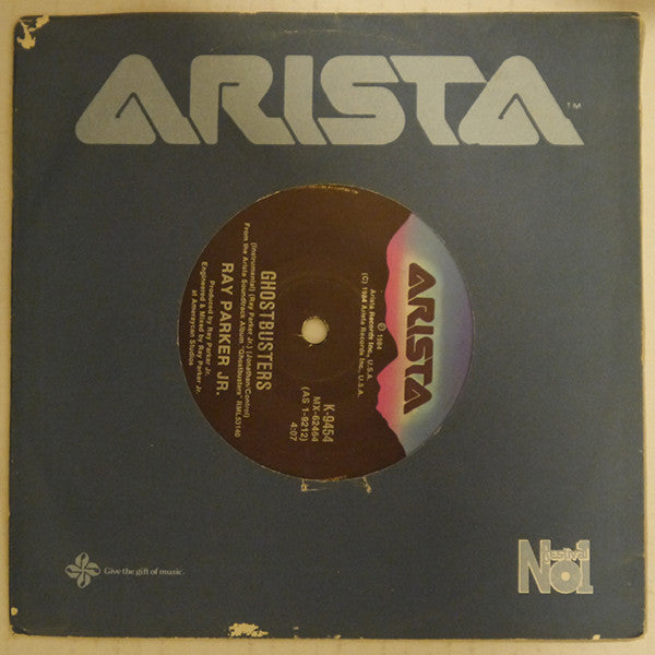 Ray Parker Jr. – Ghostbusters 7" vinyl record, image 4 of 4