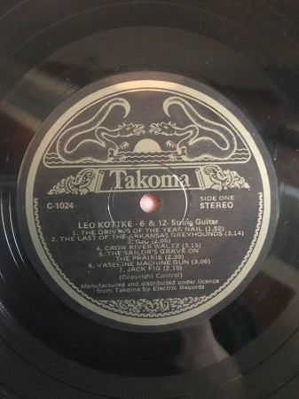 Leo Kottke – 6- And 12-String Guitar LP vinyl record, image 6 of 7