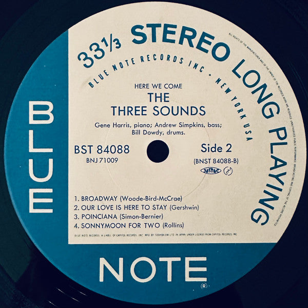 The Three Sounds – Here We Come LP vinyl record, image 6 of 10