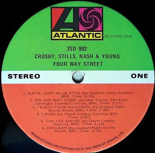Crosby, Stills, Nash & Young – 4 Way Street (2xLP) LP vinyl record, image 8 of 9