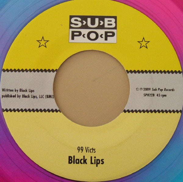 The Black Lips – Disconnection b/w 99 Victs 7" vinyl record, image 5 of 6