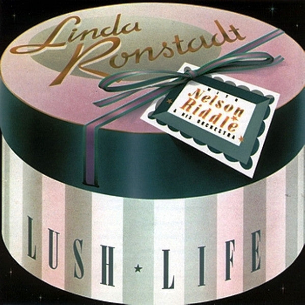 Linda Ronstadt, Nelson Riddle And His Orchestra – Lush Life LP vinyl record, image 1 of 7