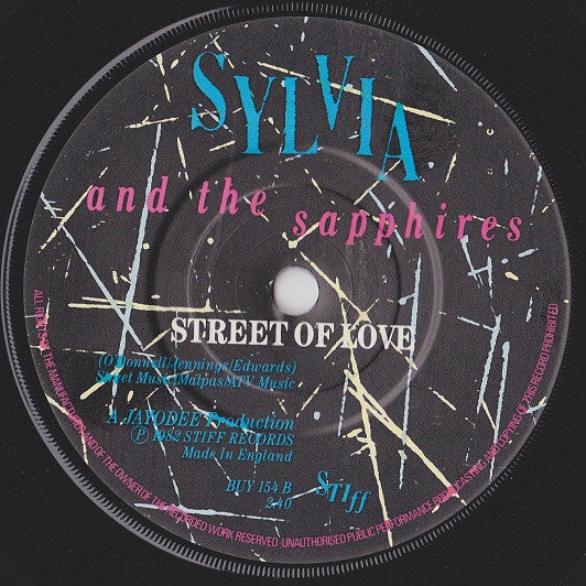 Sylvia & The Sapphires – Shopping Around 7" vinyl record, image 2 of 2