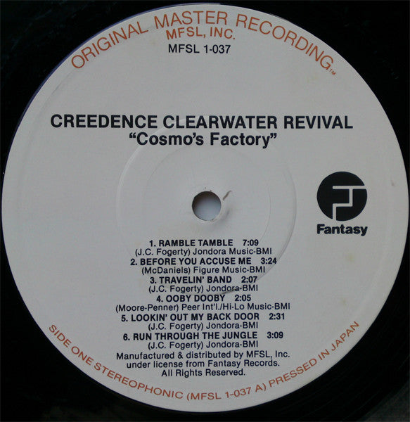 Creedence Clearwater Revival – Cosmo's Factory LP vinyl record, image 3 of 4