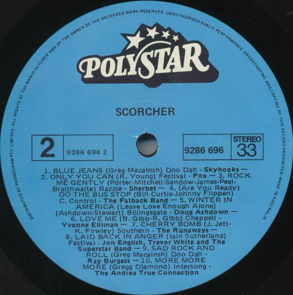 Various – Scorcher LP vinyl record, image 4 of 4