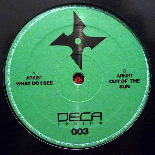 Arkist – What Do I See / Out Of The Sun 12" vinyl record, image 1 of 2