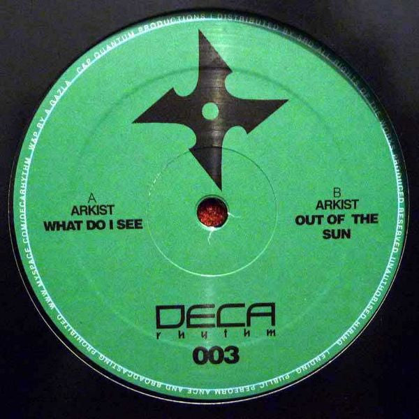 Arkist – What Do I See / Out Of The Sun 12" vinyl record, image 1 of 2