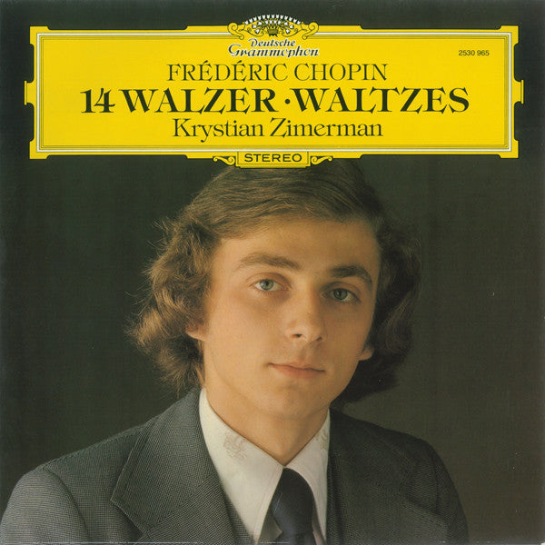 Frédéric Chopin, Krystian Zimerman – 14 Walzer · Waltzes LP vinyl record, image 1 of 4