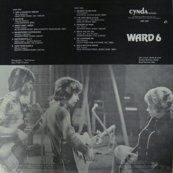 Ward 6 – Ward 6 LP vinyl record, image 2 of 4