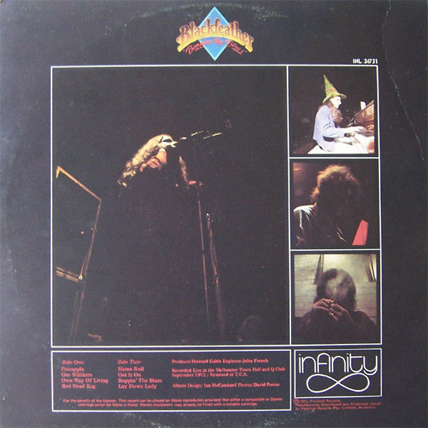 Blackfeather – Boppin' The Blues LP vinyl record, image 2 of 4