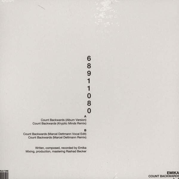 Emika – Count Backwards 12" vinyl record, image 2 of 2