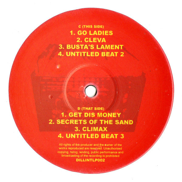 J Dilla – Instrumental Joints Volume 2 (2xLP) LP vinyl record, image 3 of 4