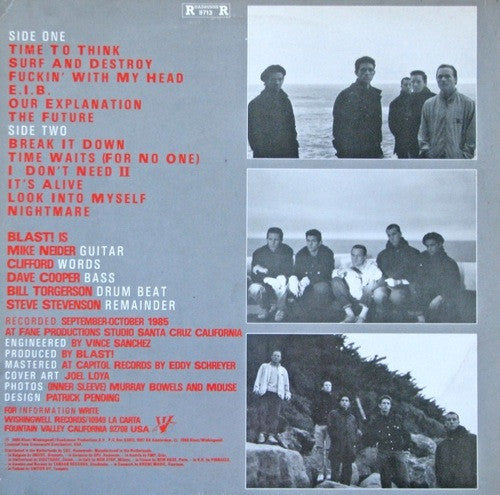 Bl'ast – The Power Of Expression LP vinyl record, image 2 of 5